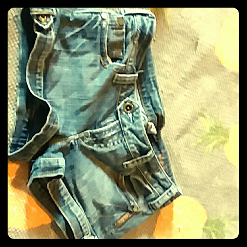 Jean shorts